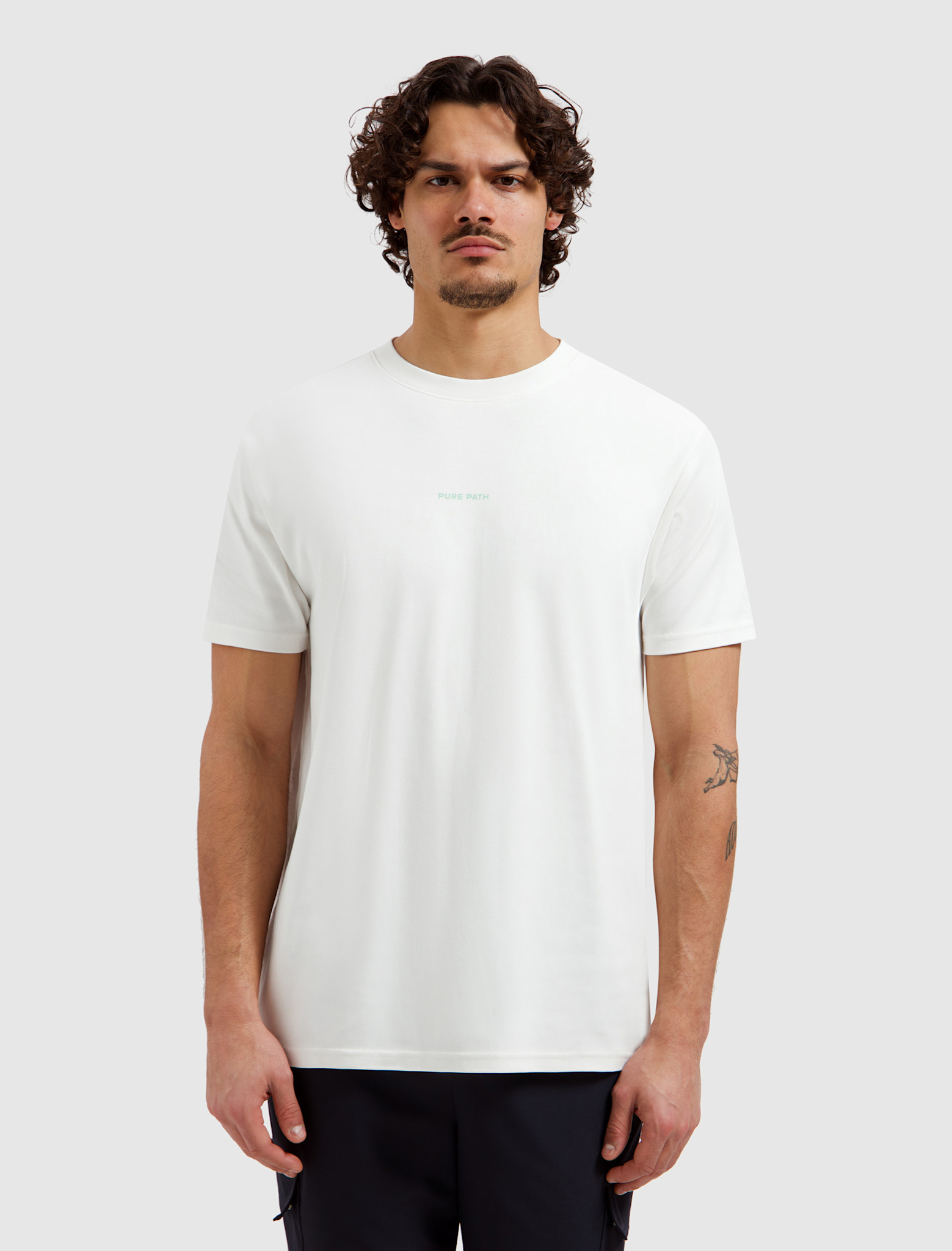 Pure Path 26010110 Mansion Tee Off White