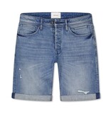 Pure Path The Miles W1622 Denim Short Mid Blue