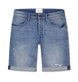 Pure Path The Miles W1622 Denim Short Mid Blue