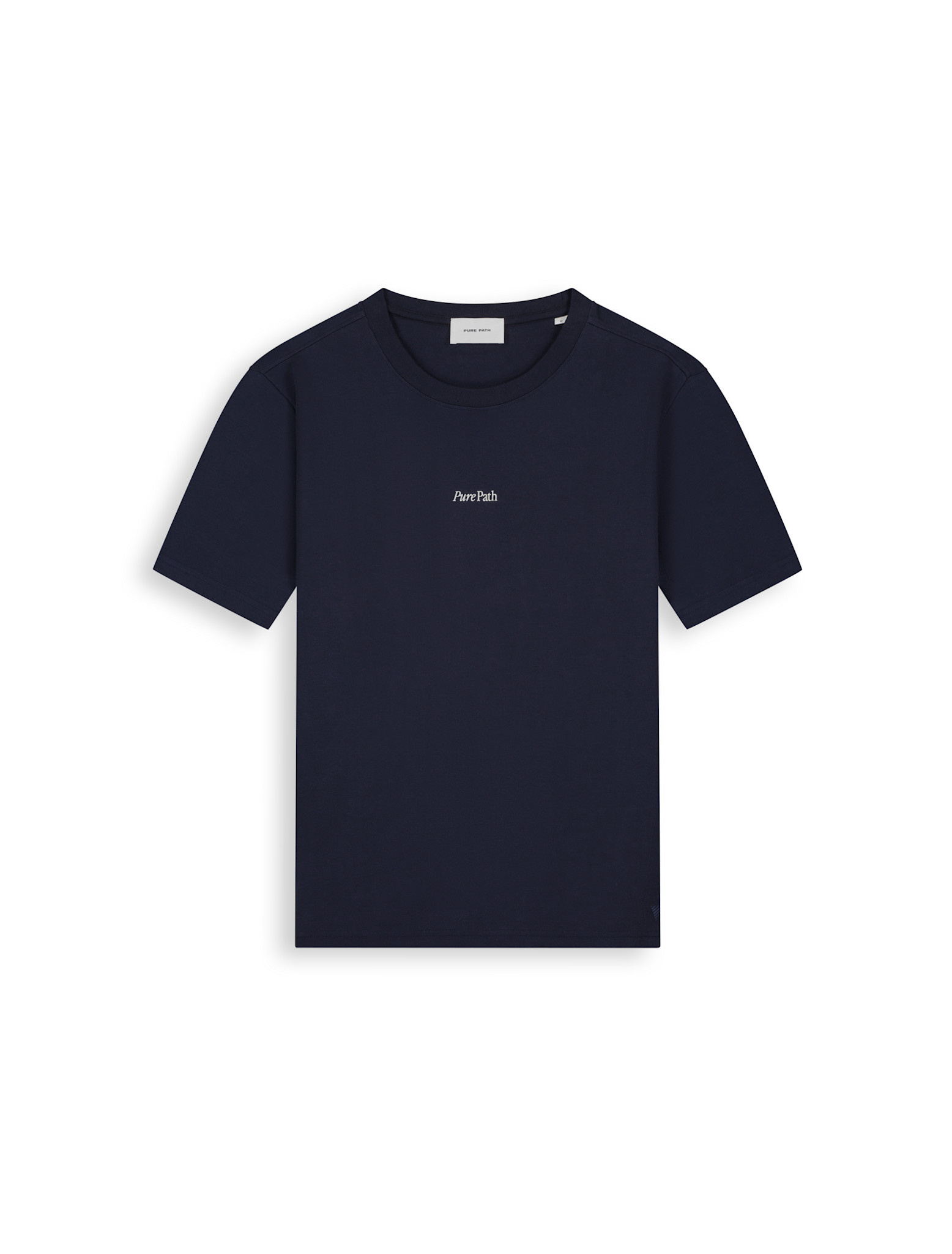 Pure Path 26010116 Trio Of Flowers Tee Dark Navy