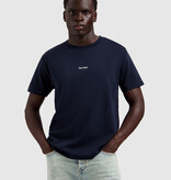 Pure Path 26010116 Trio Of Flowers Tee Dark Navy