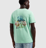 Pure Path 26010116 Trio Of Flowers Tee Mint