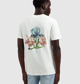 Pure Path 26010116 Trio Of Flowers Tee Off White