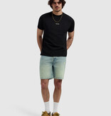 Pure Path The Owen W1654 Denim Short Green Blue