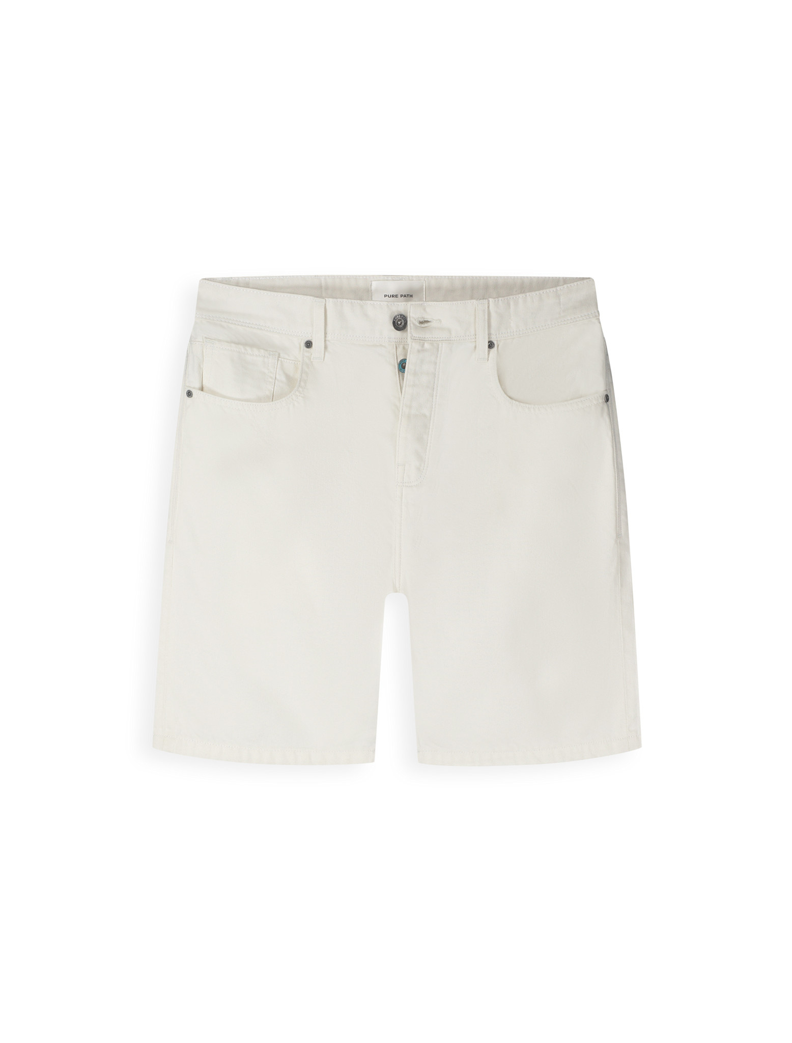 Pure Path The Owen W1672 Denim Short Ecru