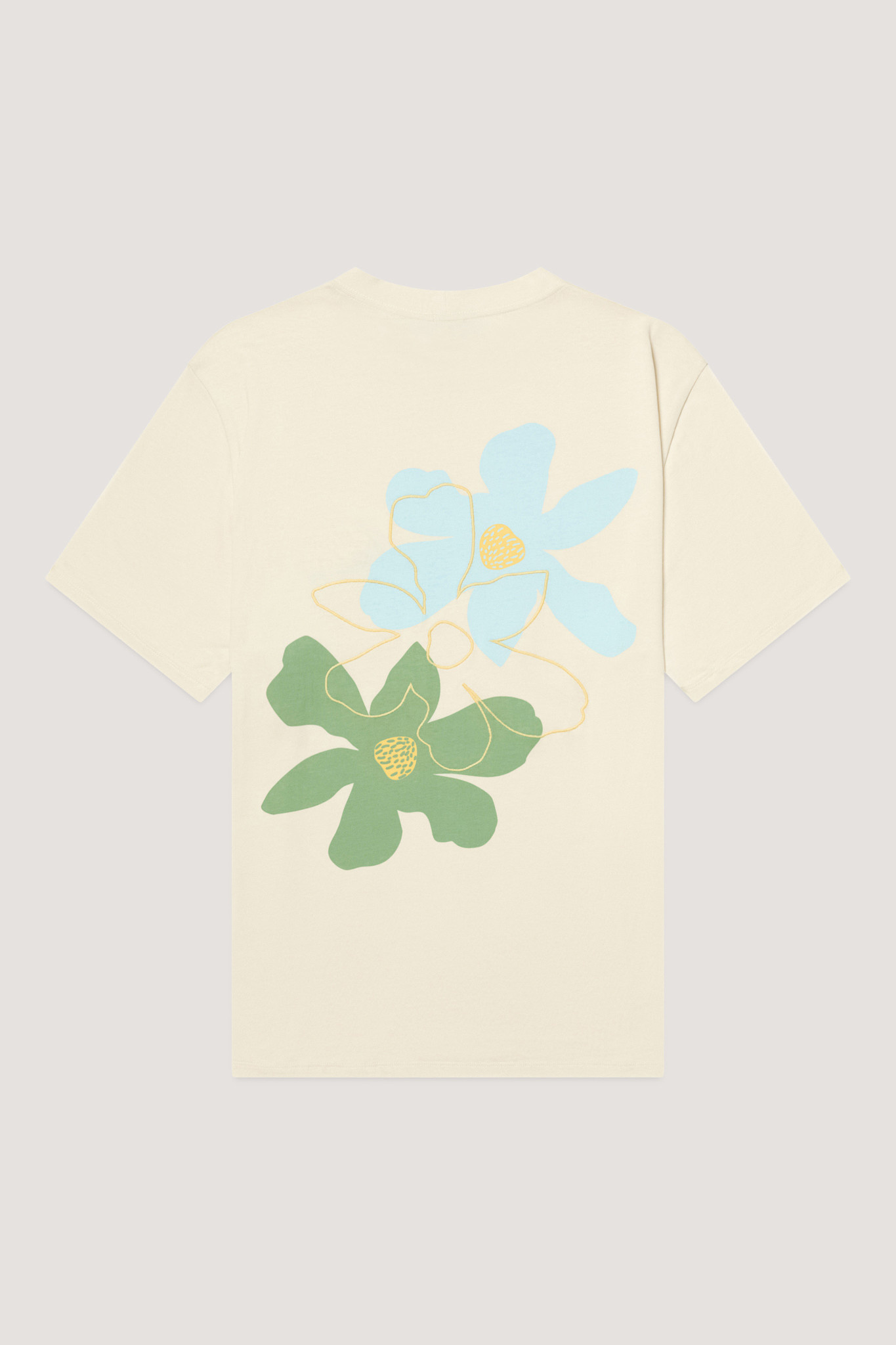 Kultivate Flowers Tee Egret