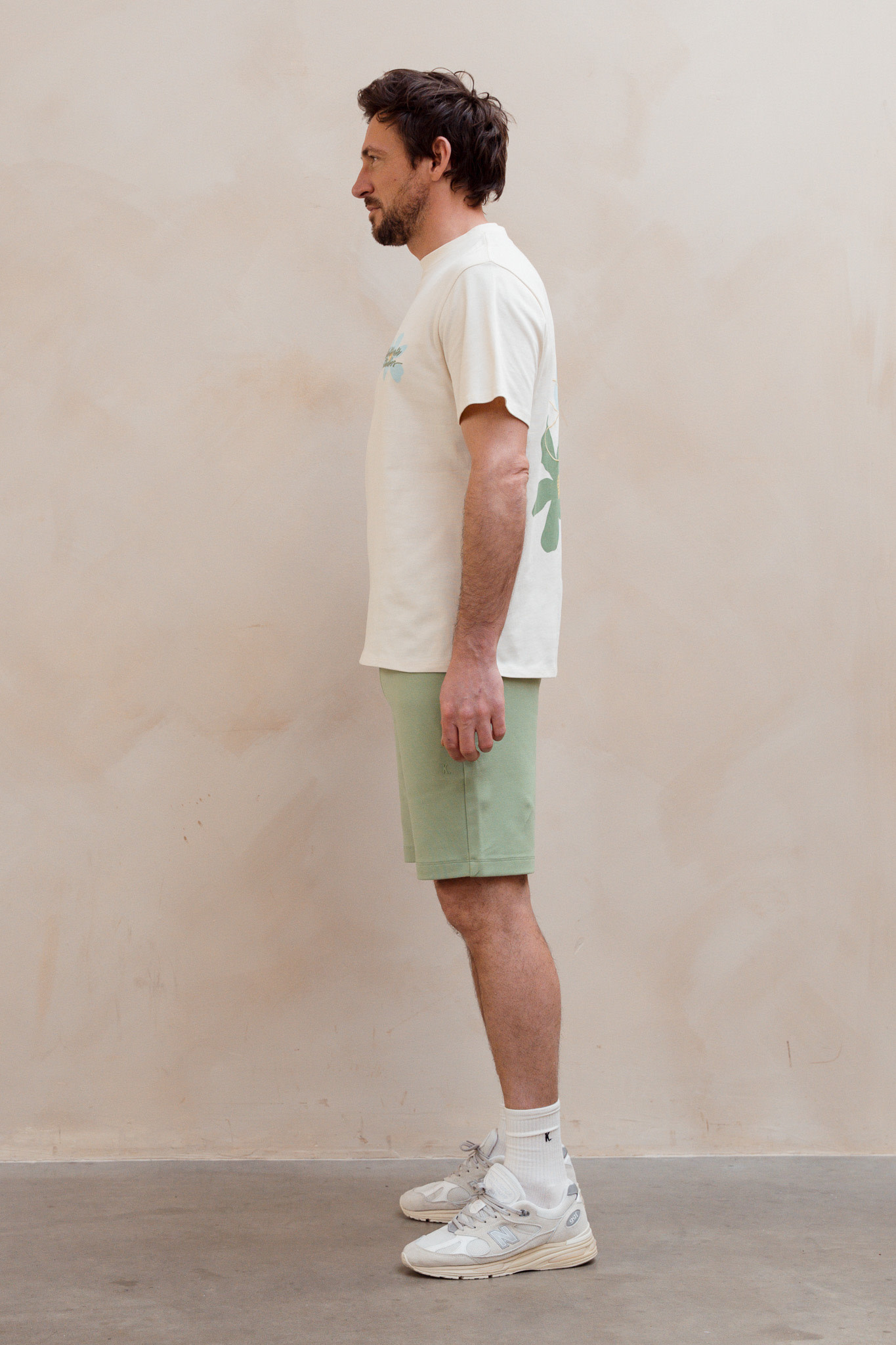 Kultivate Flowers Tee Egret