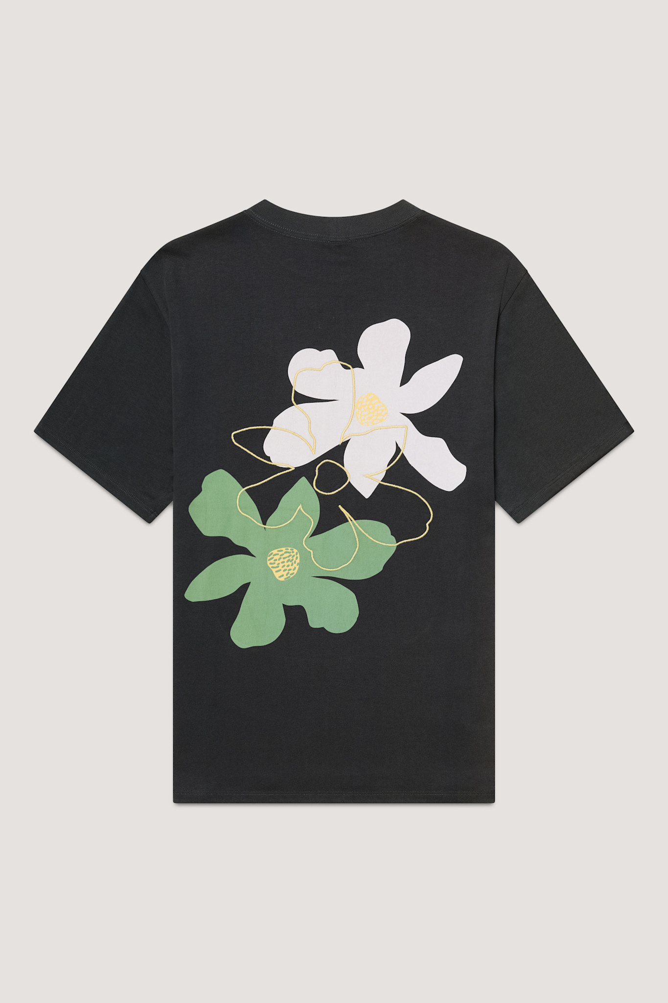 Kultivate Flowers Tee Woodland Gray