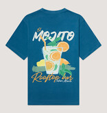 Kultivate Mojito Tee Moroccan Blue