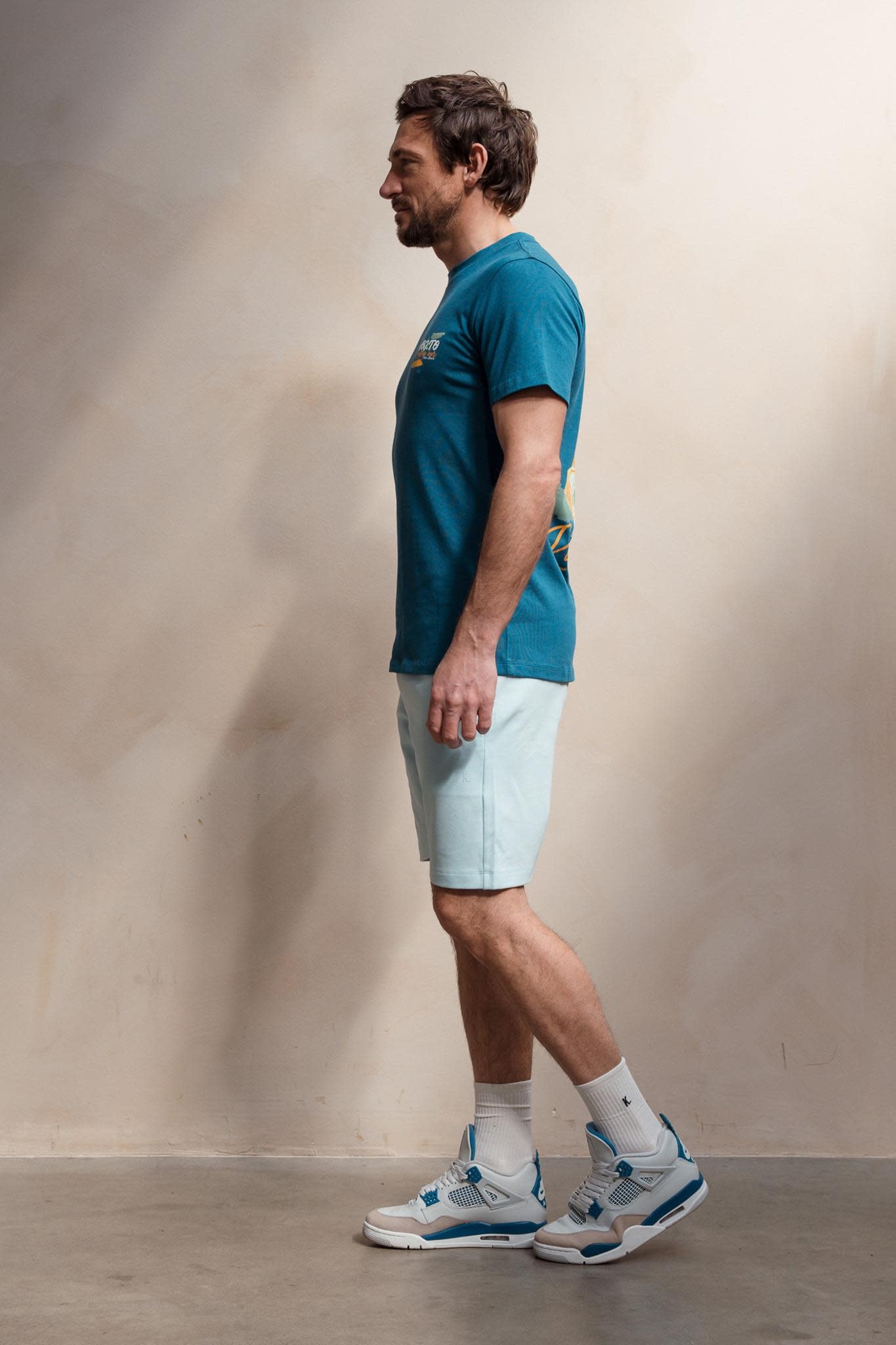 Kultivate Mojito Tee Moroccan Blue