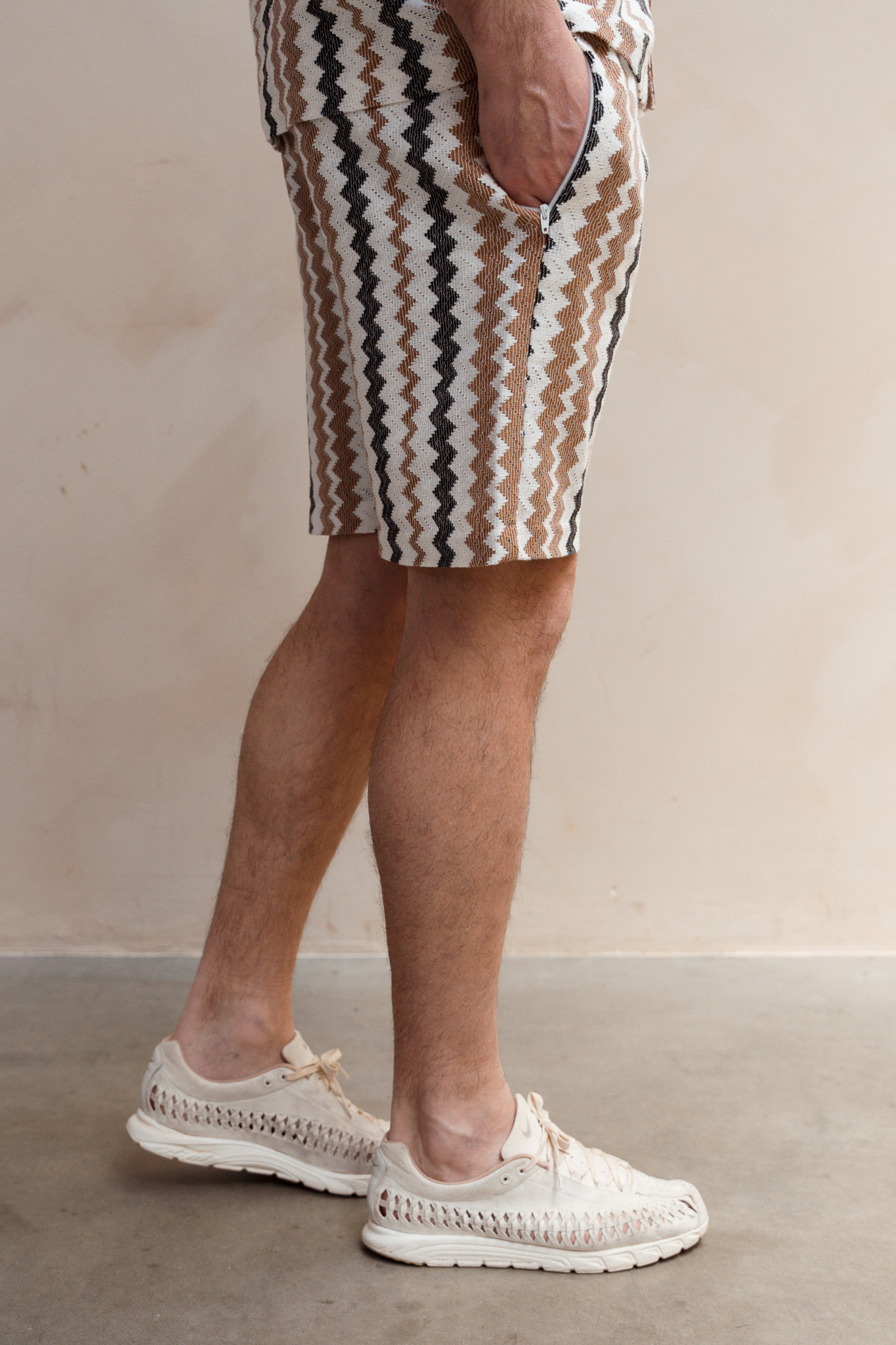 Kultivate Wavey Short Whitecap Grey