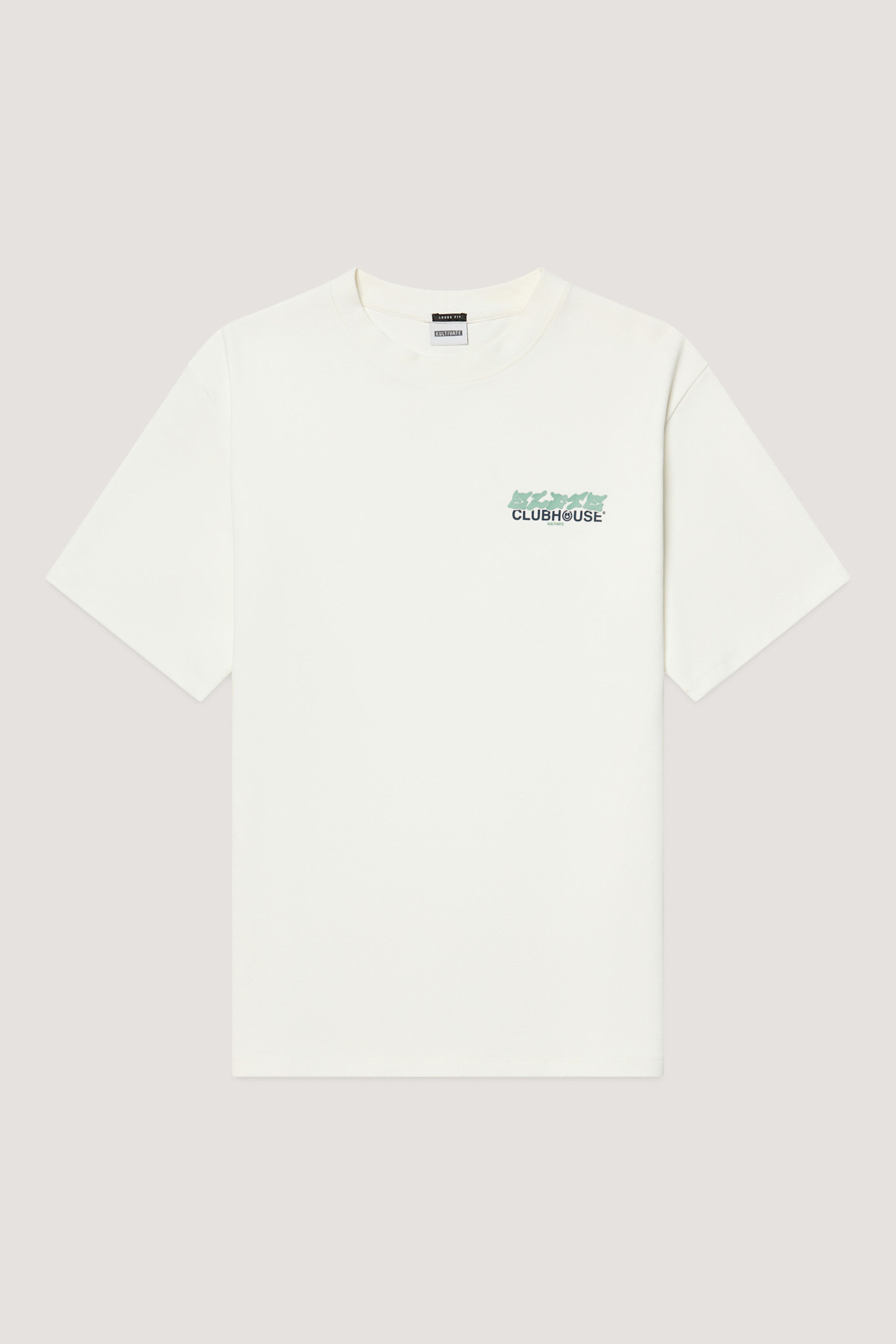 Kultivate Luxury Clubhouse Tee Egret