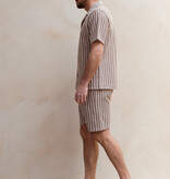 Kultivate Crochet Shirt Whitecap Gray