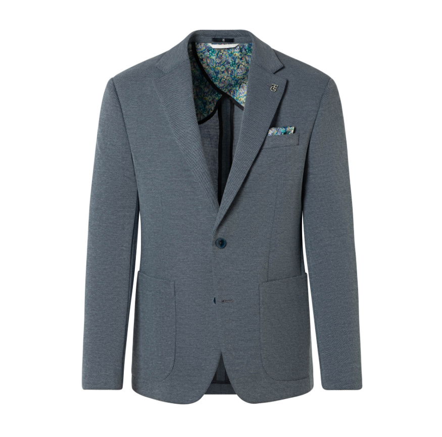 Thomas Goodwin 7944 Blazer Navy Melange