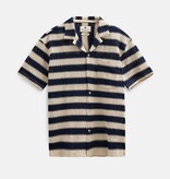 Anerkjendt 902263 Leander Stripe Lace S/S Shirt Tofu