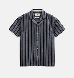 Anerkjendt 902264 Leander Dobby Stripe S/S Shirt Sky Captain