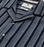 Anerkjendt 902264 Leander Dobby Stripe S/S Shirt Sky Captain