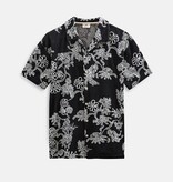 Anerkjendt Leander Frotte Jacquard S/S 902258 Shirt Caviar