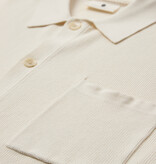 Anerkjendt Vilhelm Needle Rib Knitted Shirt 902192 Tofu