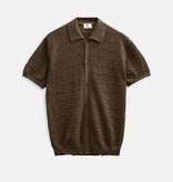 Anerkjendt Samuel Cardigan Knit 902341 Teak Brown