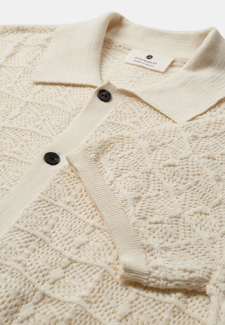Anerkjendt Samuel Cardigan Knit 902341 Tofu