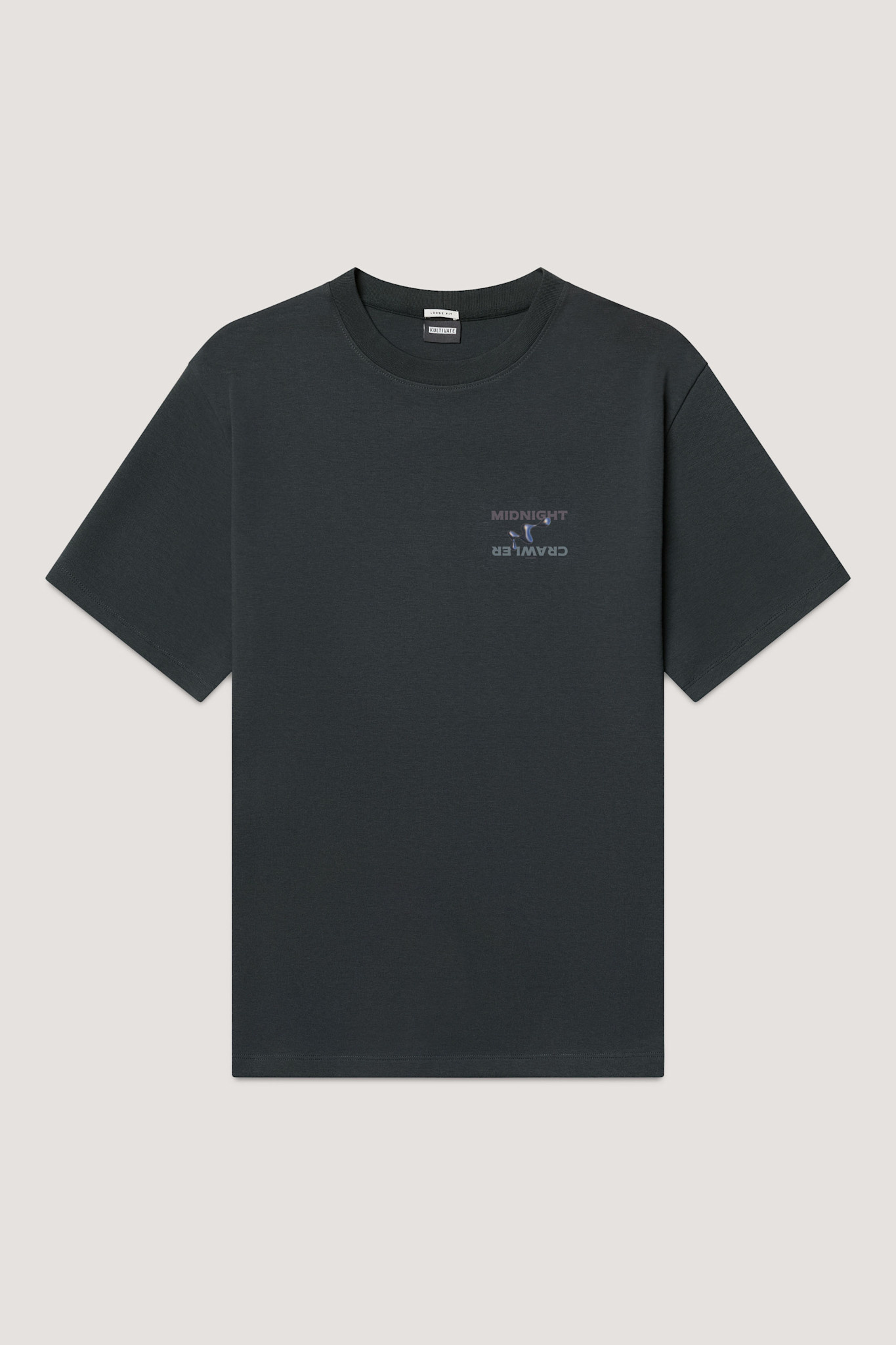 Kultivate Luxury Midnight Tee Woodland Grey