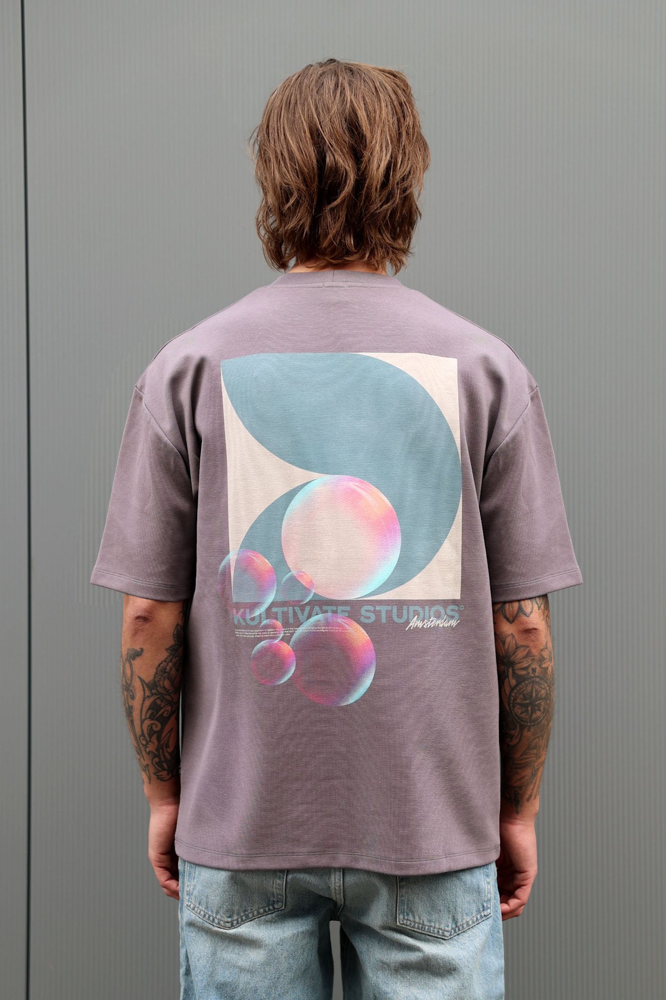 Kultivate Luxury Studio Tee Shark Grey