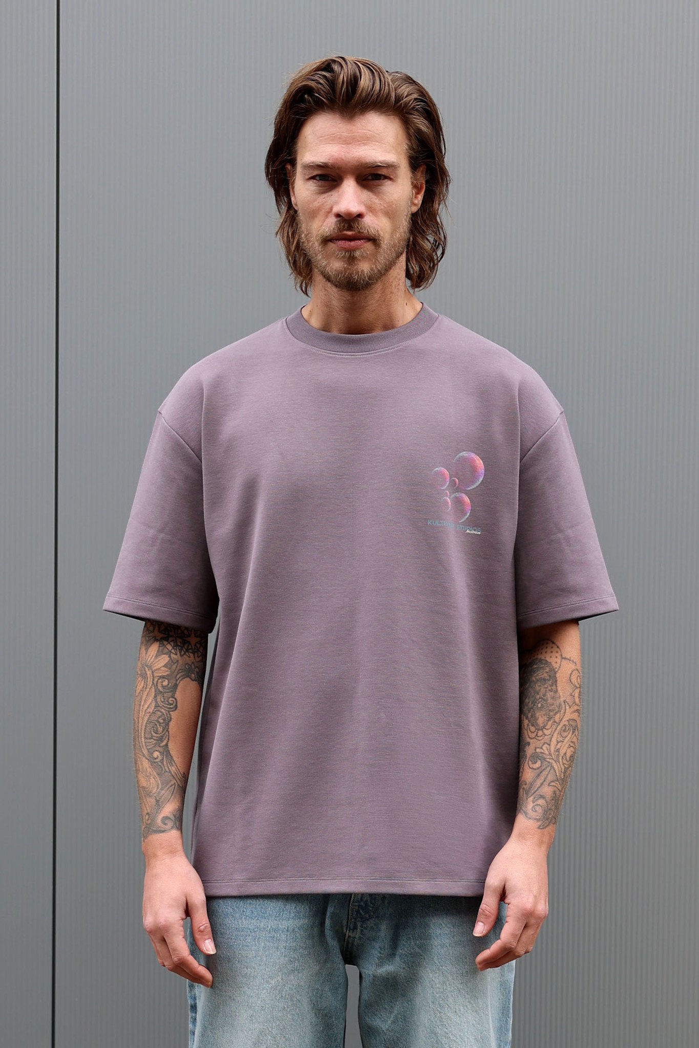 Kultivate Luxury Studio Tee Shark Grey