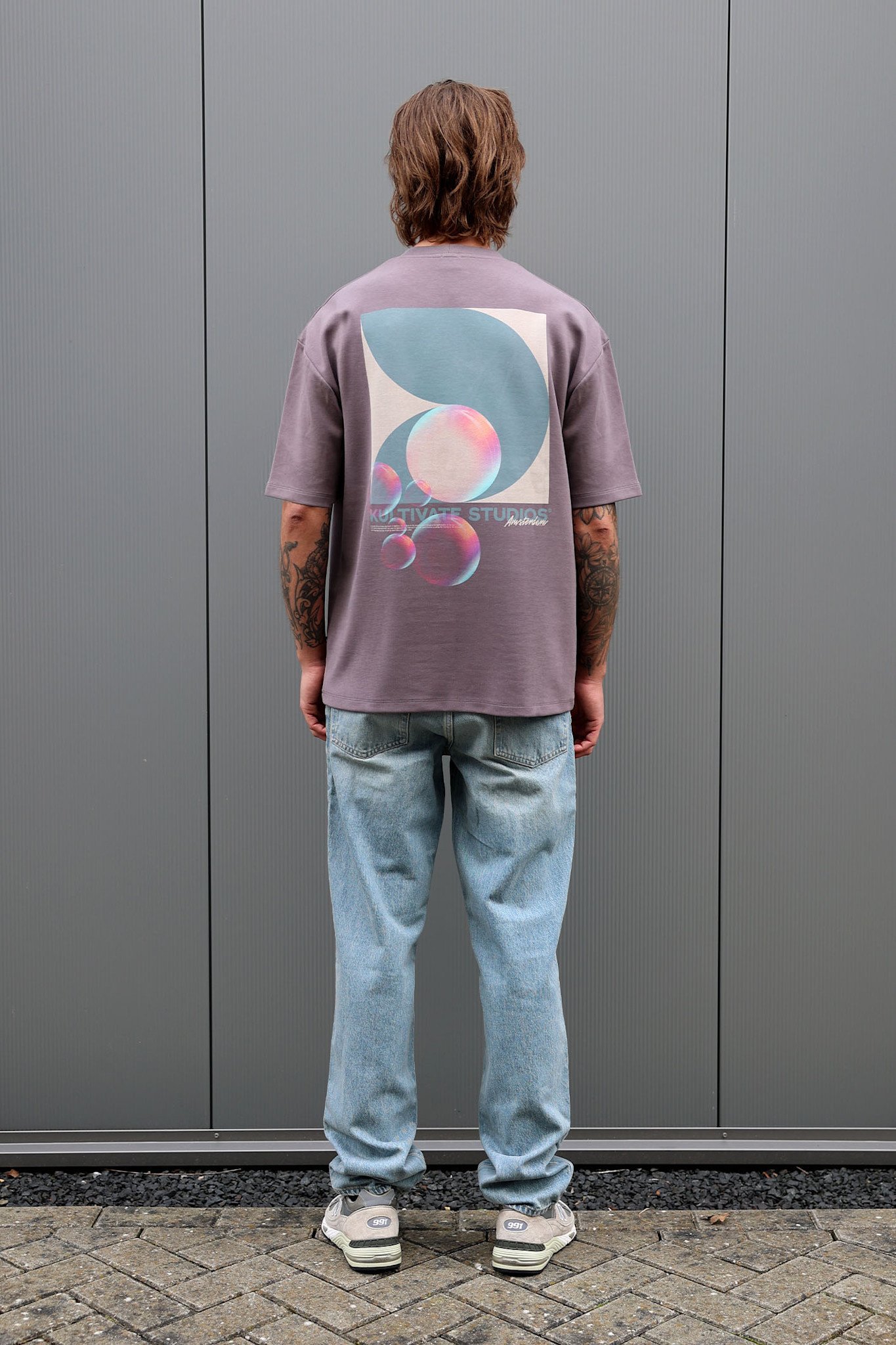 Kultivate Luxury Studio Tee Shark Grey