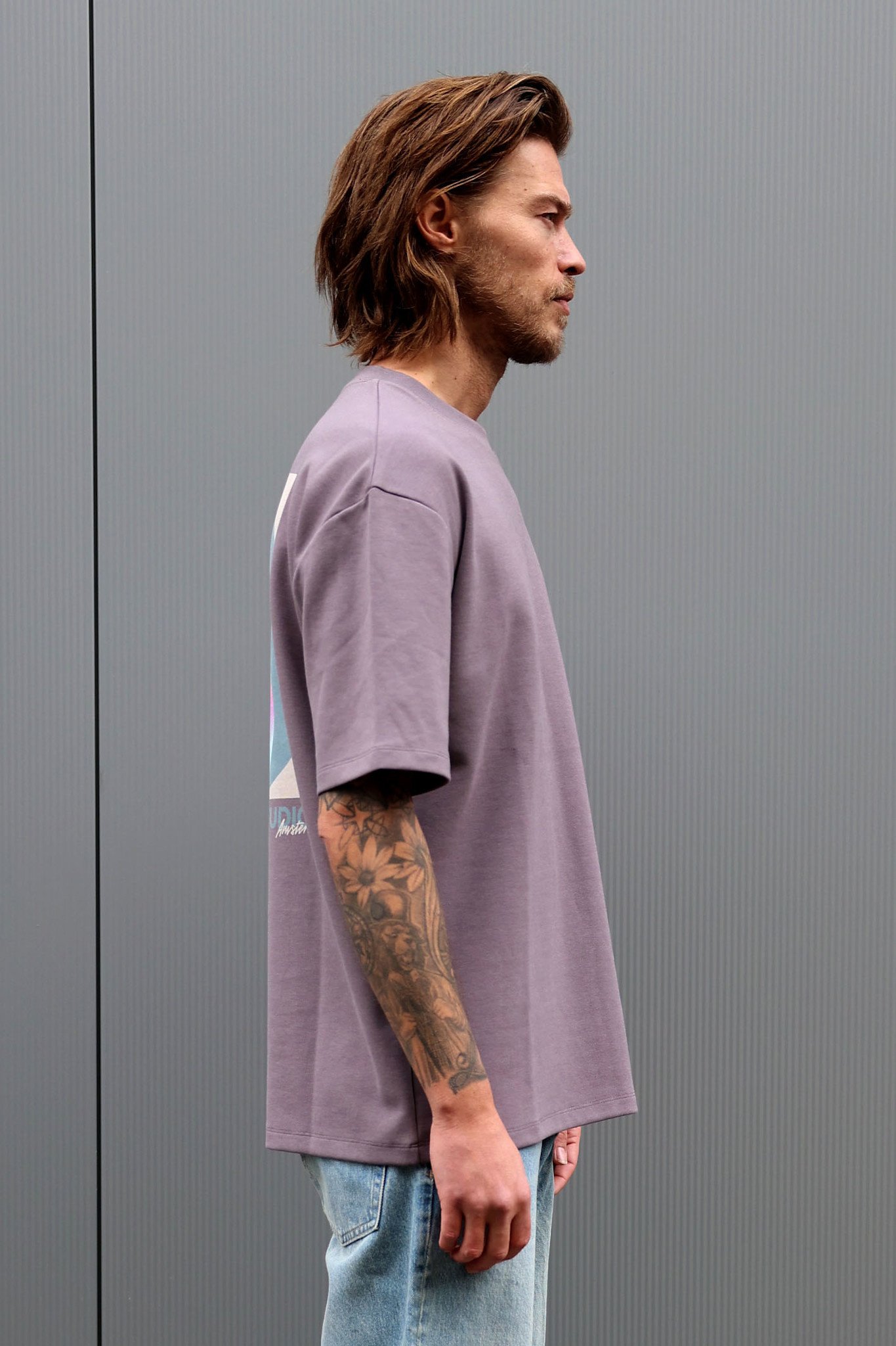 Kultivate Luxury Studio Tee Shark Grey