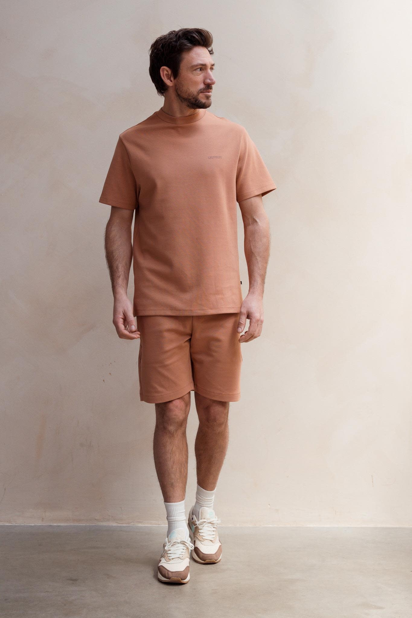 Kultivate Luxury Comfy Shorts Mocha Mouse