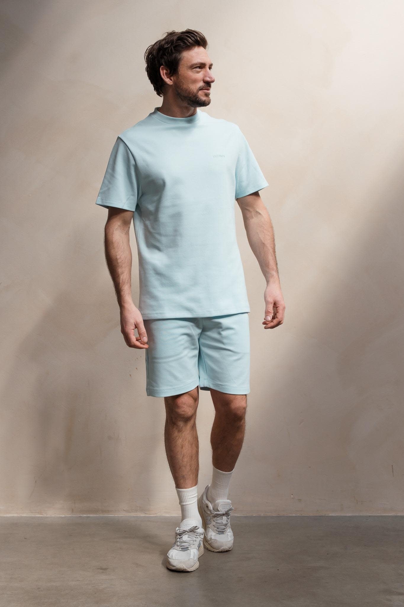 Kultivate Luxury Comfy Tee Blue Glow