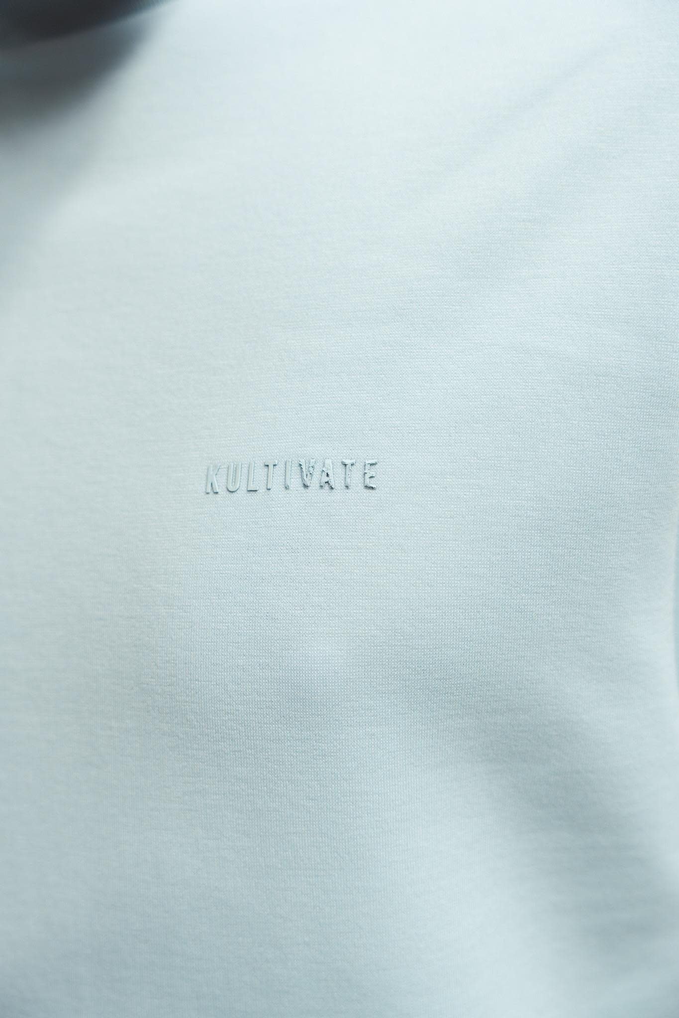 Kultivate Luxury Comfy Tee Blue Glow