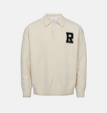 Resterods Eddy LS Polo Sweat Beige