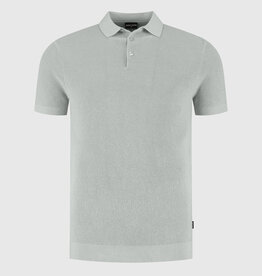 Saint Steve Sietse Knitted Polo Cool Green