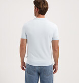 Saint Steve Chris Knitted Polo Misty Blue
