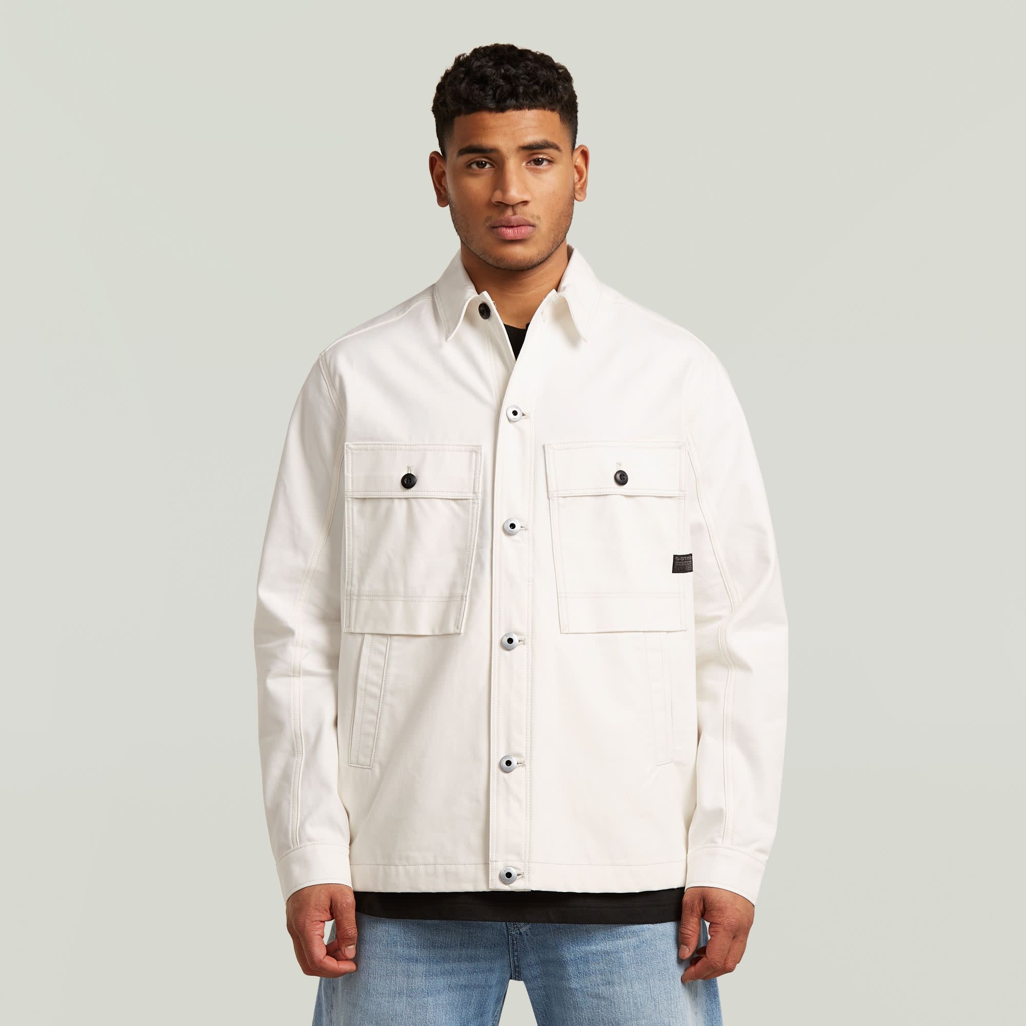 G-Star Mosa Overshirt Ecru