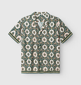 Gabba Sven Resort Oro S/S Shirt 11845 Green Pattern