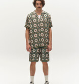 Gabba Sven Resort Oro S/S Shirt 11845 Green Pattern