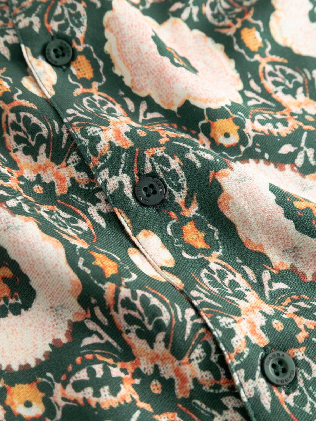 Gabba Sven Resort Oro S/S Shirt 11845 Green Pattern