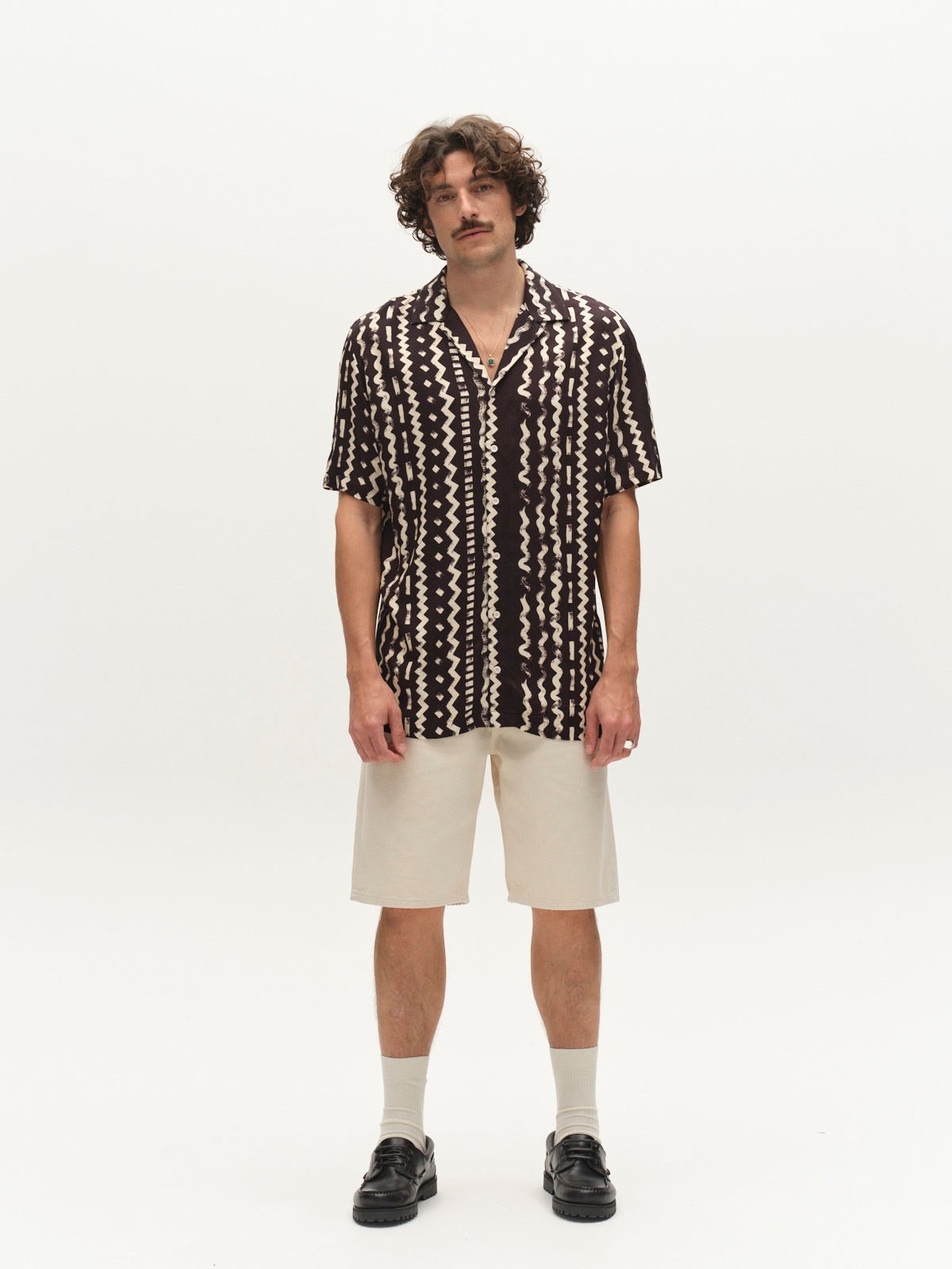 Gabba Sven Resort Oro S/S Shirt 11845 Multi Pattern Black