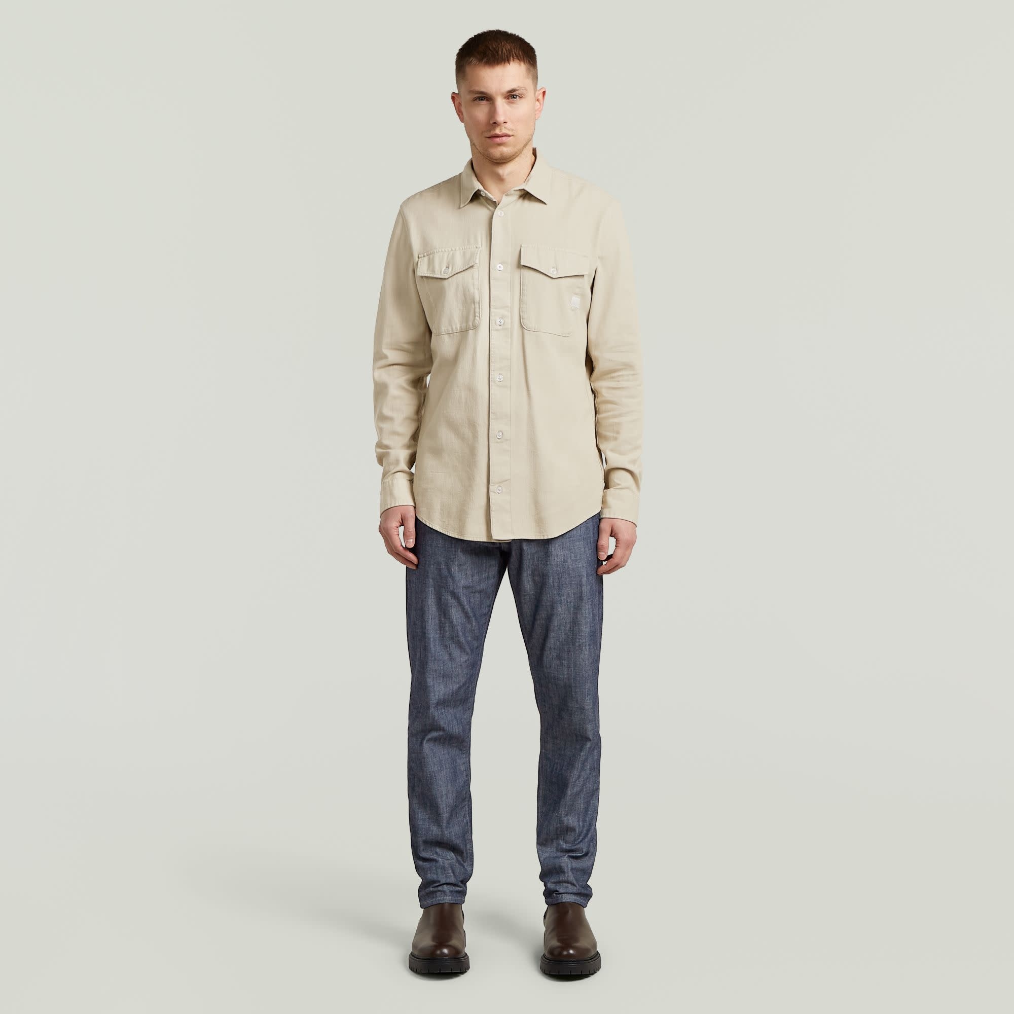 G-Star Marine Slim Shirt DK Brick GD