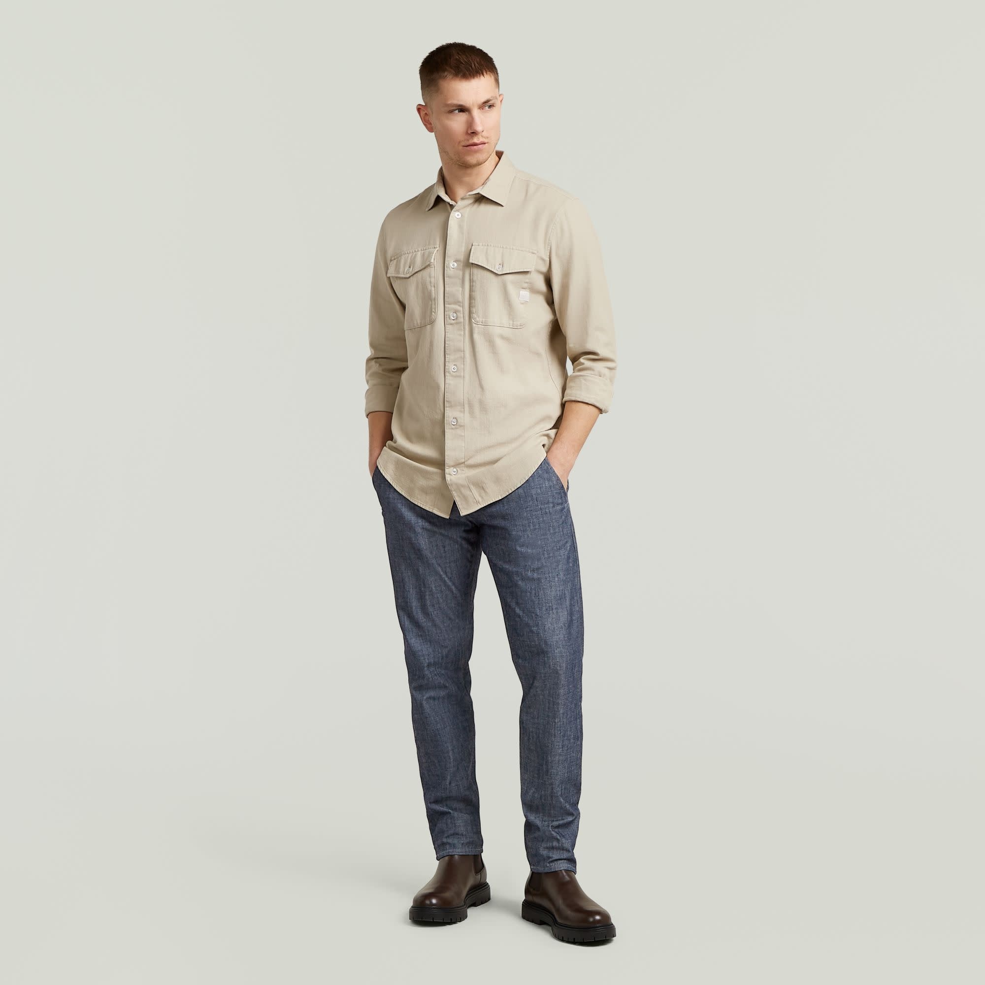 G-Star Marine Slim Shirt DK Brick GD
