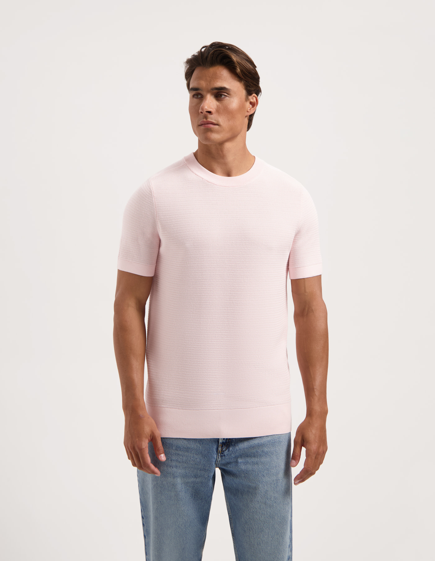 Saint Steve Hein Knitted Shirt Pink