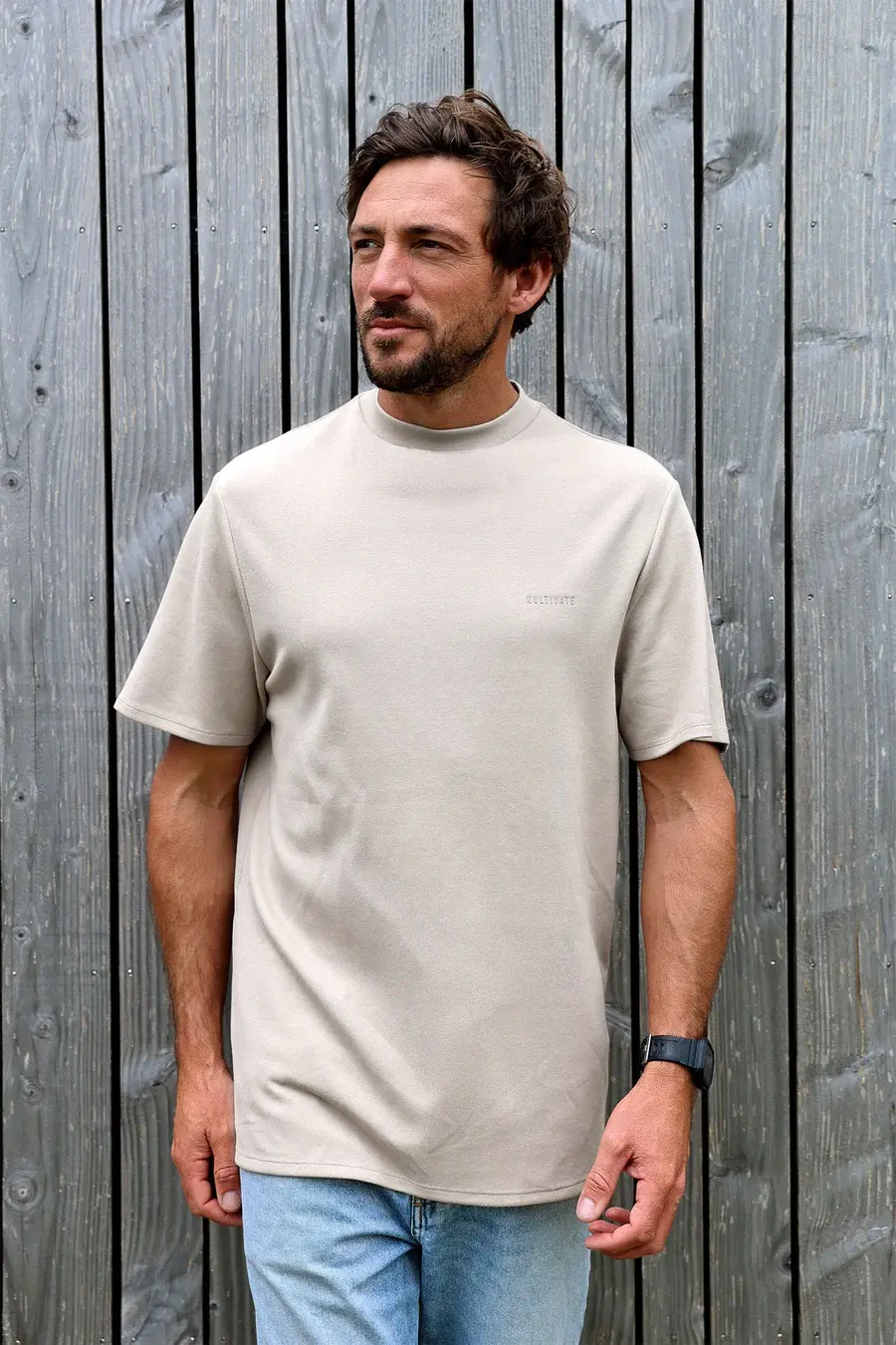Kultivate Luxury Comfy Tee Moonbeam