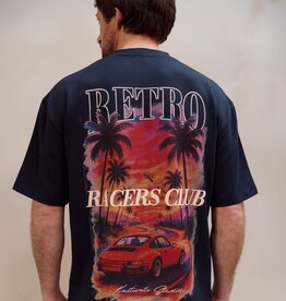 Kultivate Racers Club Tee Dark Navy