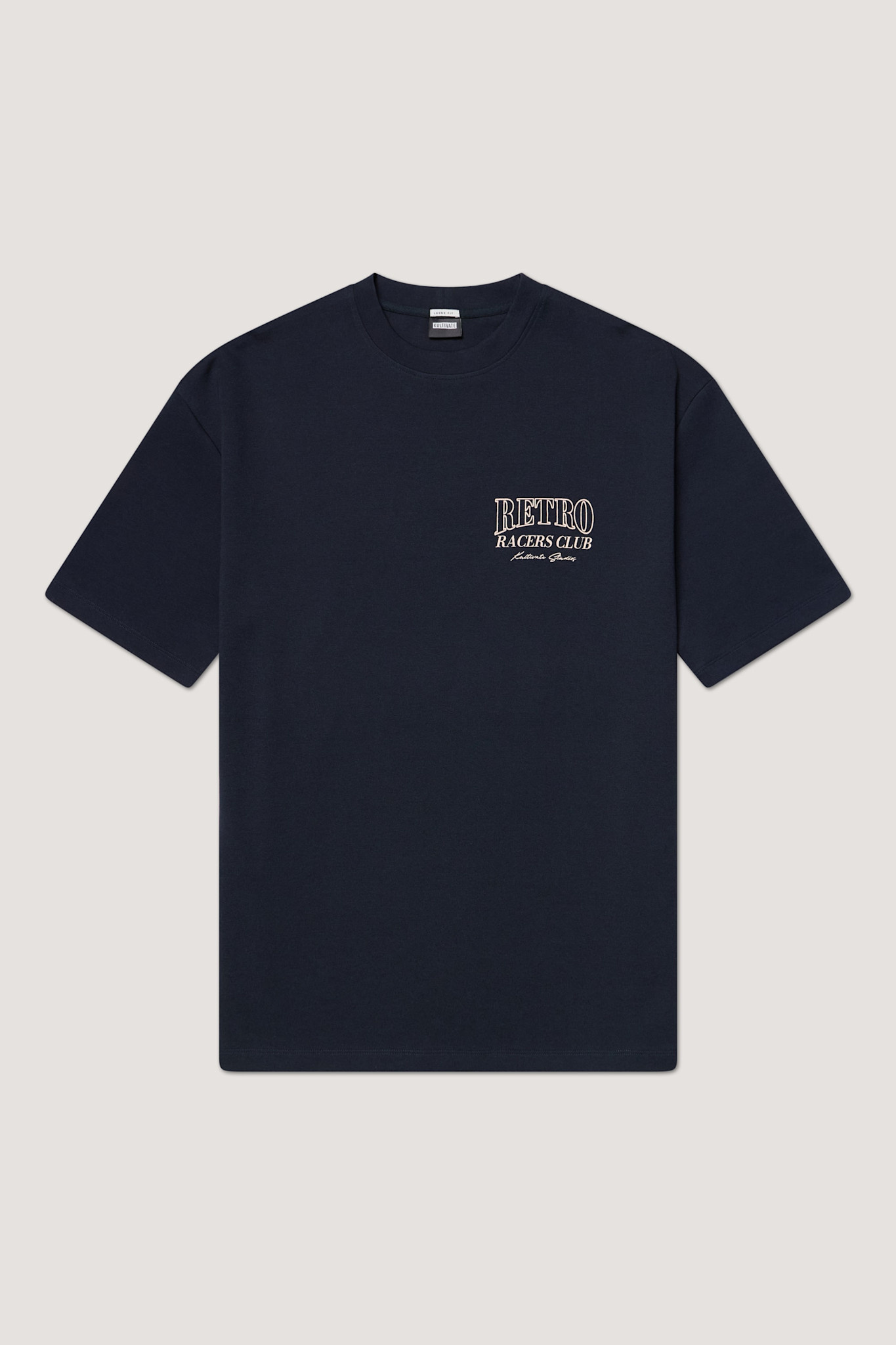 Kultivate Racers Club Tee Dark Navy