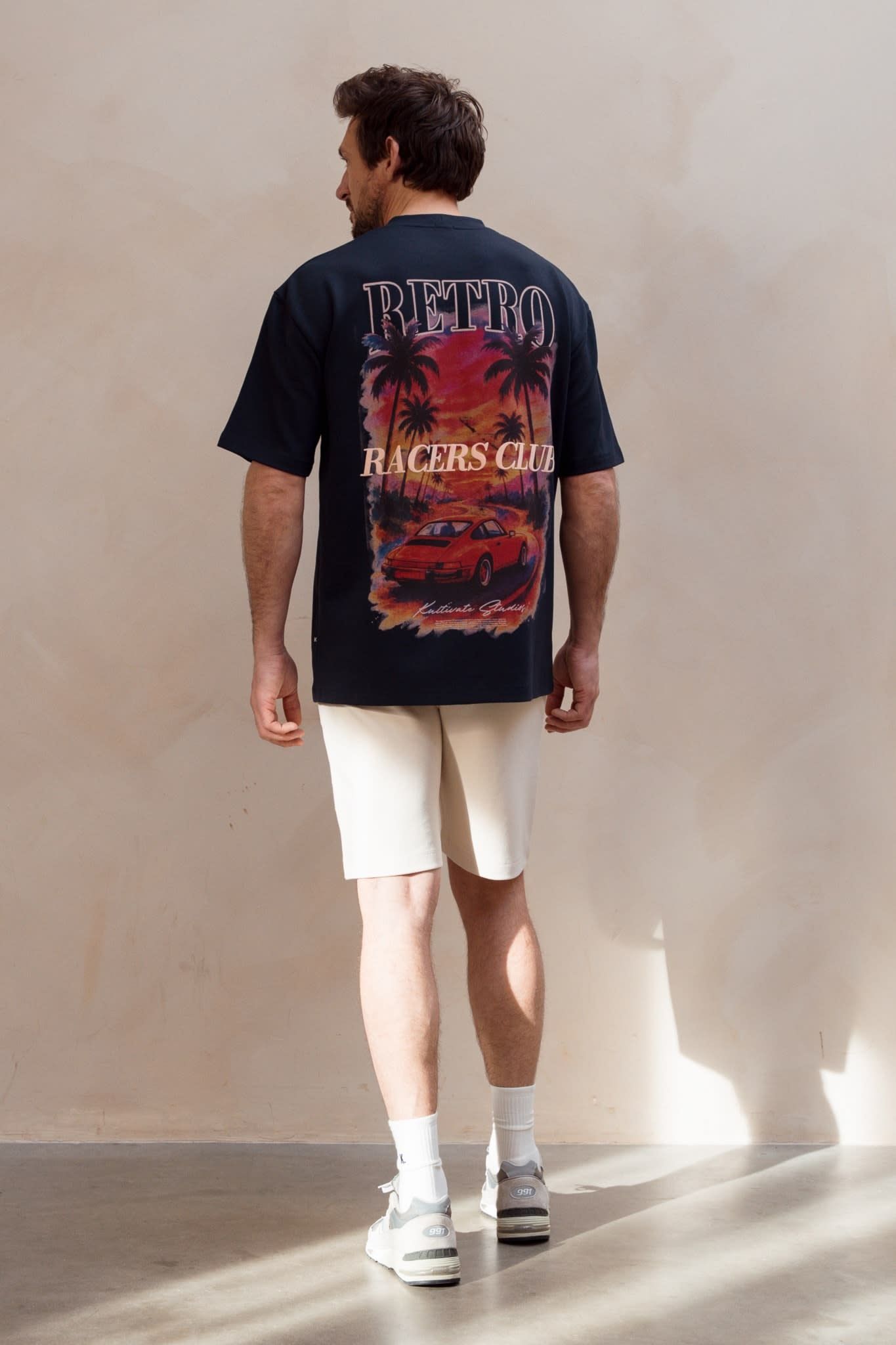 Kultivate Racers Club Tee Dark Navy