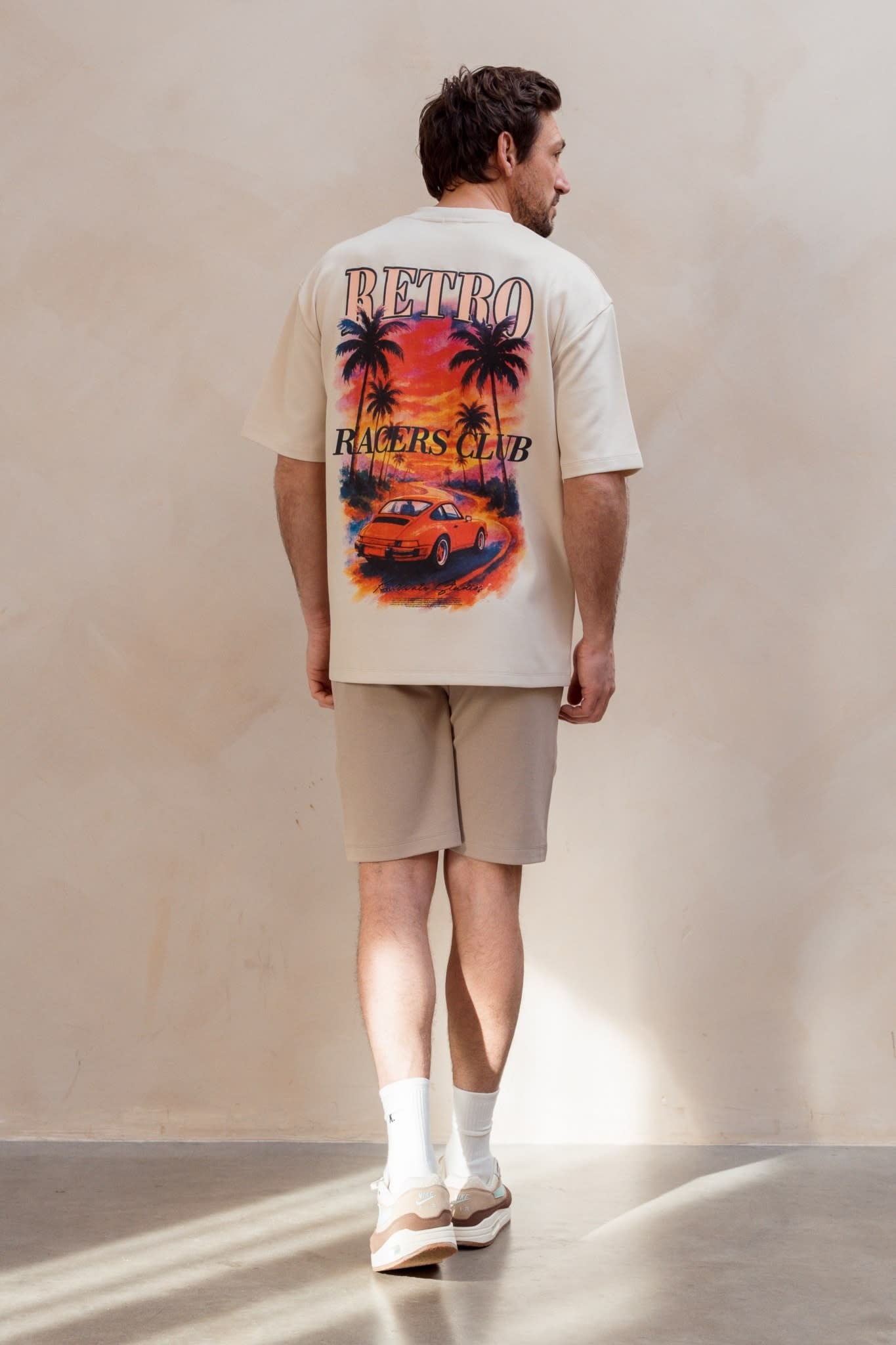 Kultivate Racers Club Tee Moonbeam