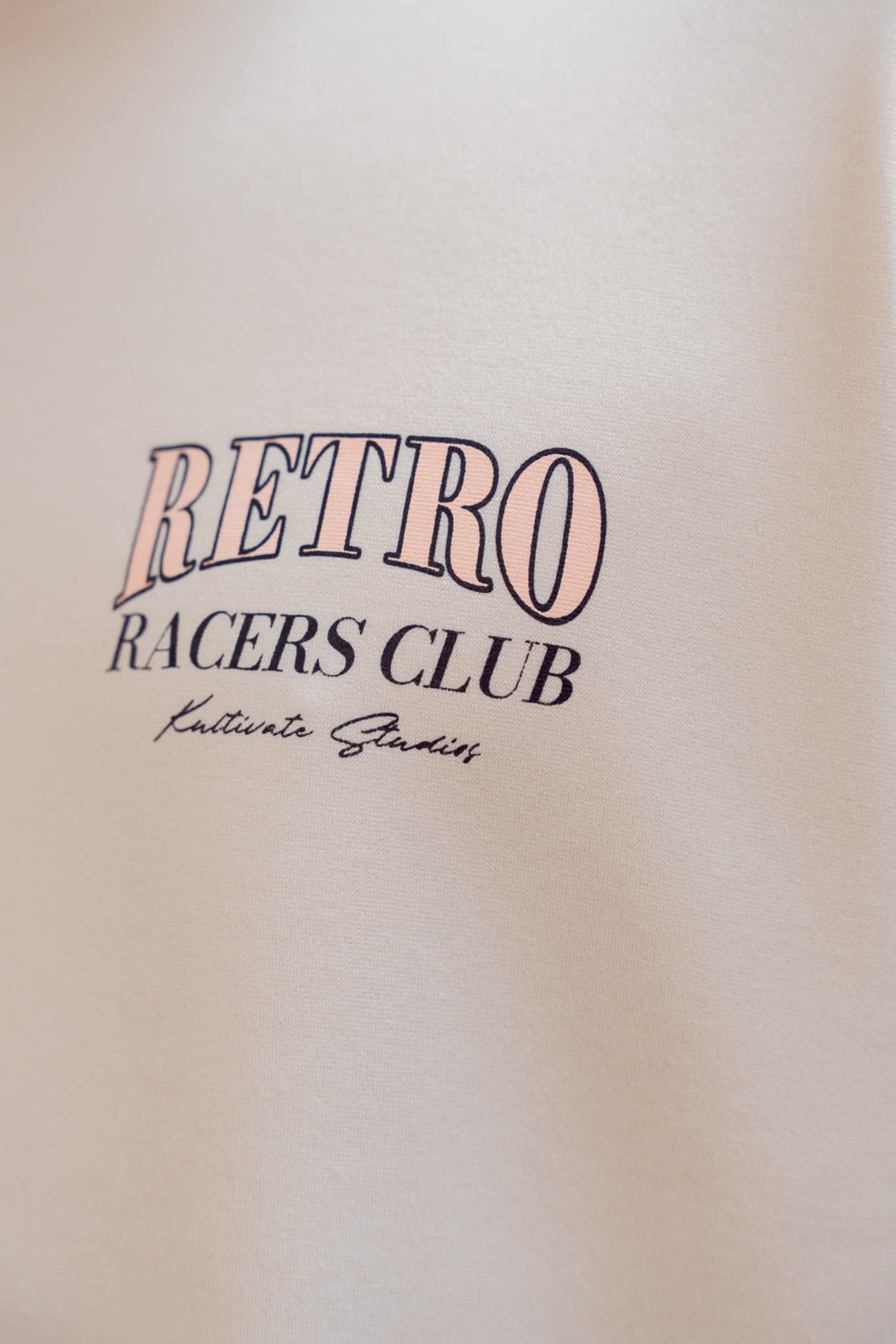 Kultivate Racers Club Tee Moonbeam